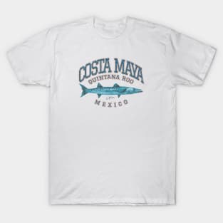 Costa Maya, Quintana Roo, Mexico, Great Barracuda T-Shirt